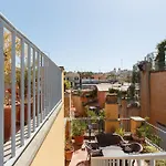 Vittoria Terrace Penthouse At The Spanish Steps