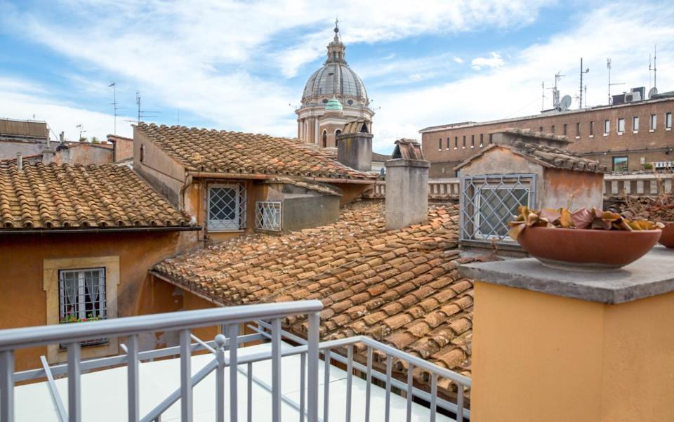 Vittoria Terrace Penthouse At The Spanish Steps Lejlighed