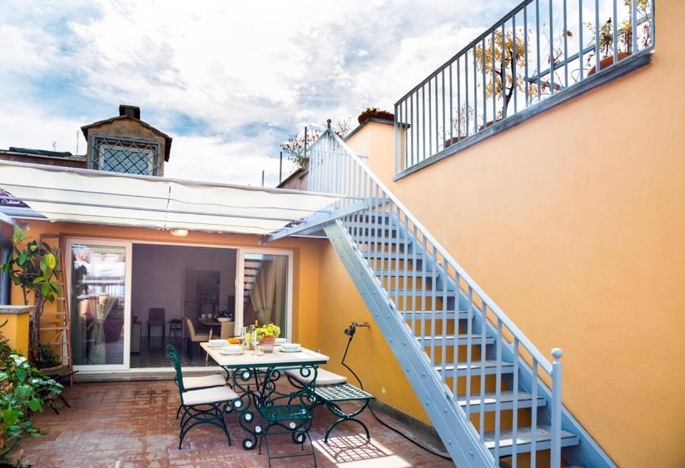 Vittoria Terrace Penthouse At The Spanish Steps Lejlighed *