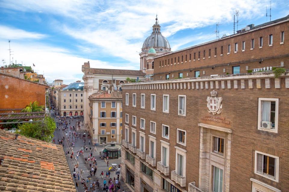 Vittoria Terrace Penthouse At The Spanish Steps Lägenhet *